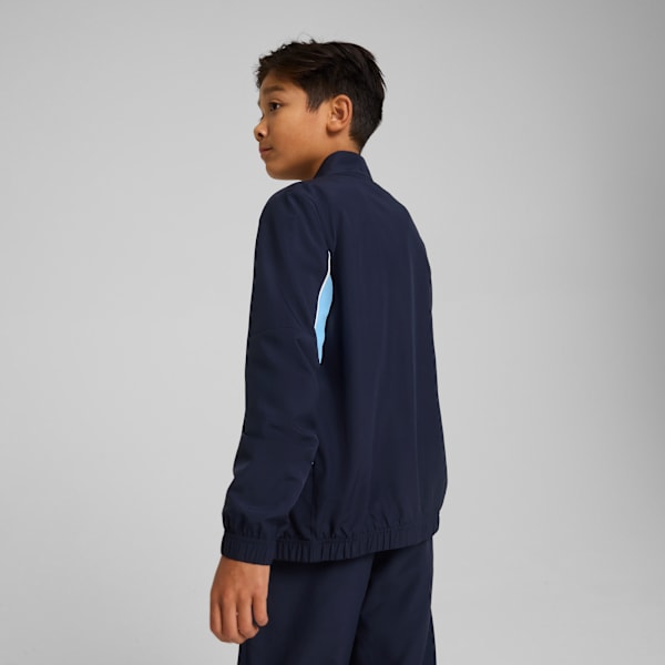 Campera Manchester City ftblARCHIVE juvenil, PUMA Navy-Team Light Blue, large-ARG