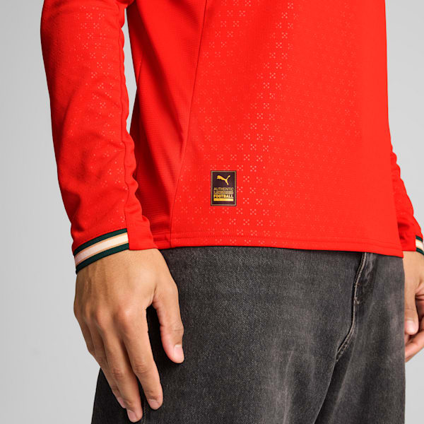 Portugal 2025 Long-Sleeved Home Jersey Men, Sport Red-Sugared Almond, large-ZAF