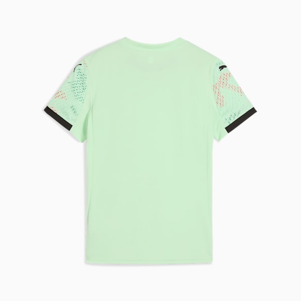 Portugal Women's Team 2025 Away Jersey Women, Fresh Mint-PUMA Black, large-ZAF