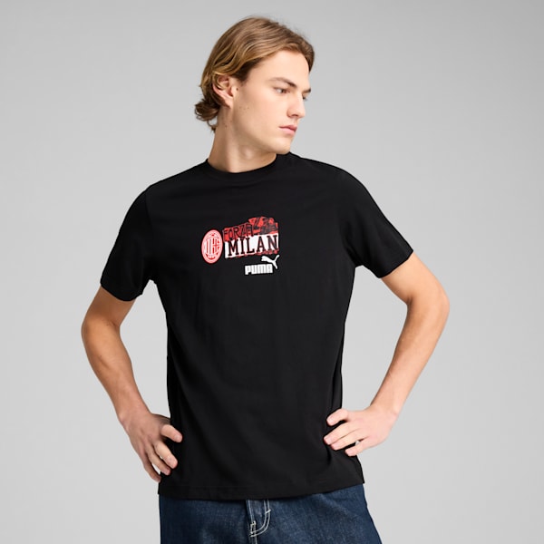 Camiseta del AC Milan ftblNRGY para hombre, PUMA Black-For All Time Red, large-ARG