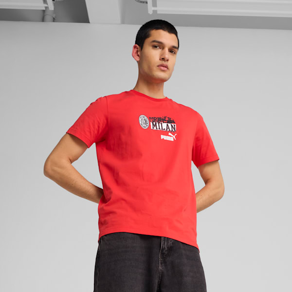 Camiseta del AC Milan ftblNRGY para hombre, For All Time Red-PUMA Black, large-ARG