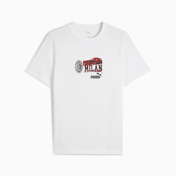 Camiseta del AC Milan ftblNRGY para hombre, PUMA White-PUMA Black, large-ARG