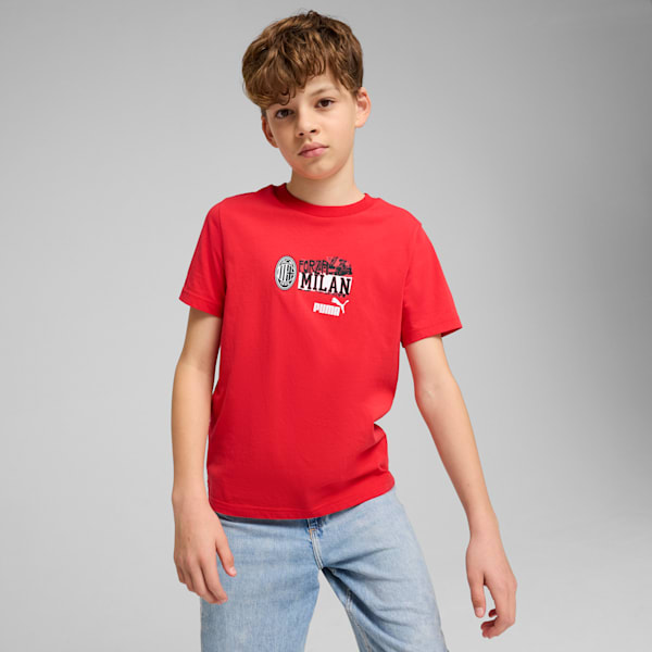 Camiseta del AC Milan ftblNRGY juvenil, For All Time Red-PUMA Black, large-ARG