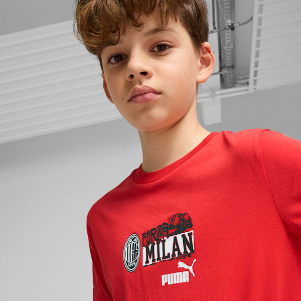 Camiseta del AC Milan ftblNRGY juvenil, For All Time Red-PUMA Black, large-ARG