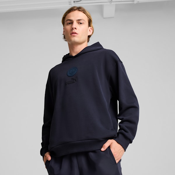 Buzo con capucha Manchester City para hombre, New Navy, large-ARG