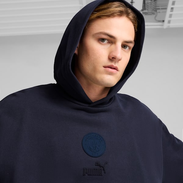 Buzo con capucha Manchester City para hombre, New Navy, large-ARG