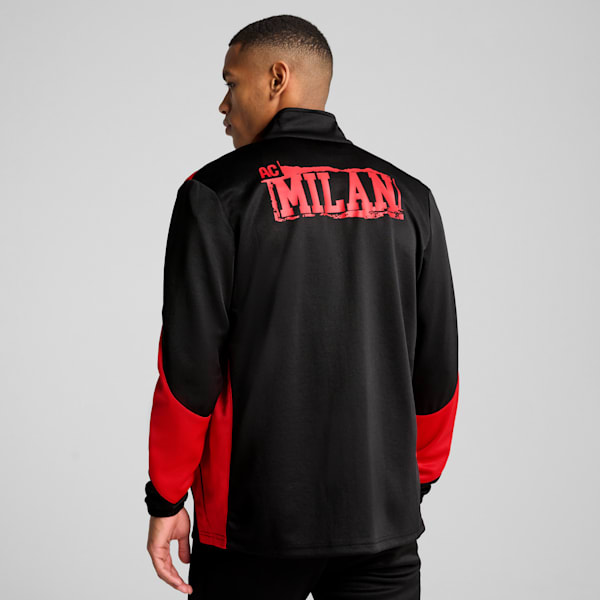 Campera del AC Milan ftblNRGY+ para hombre, PUMA Black-For All Time Red, large-ARG