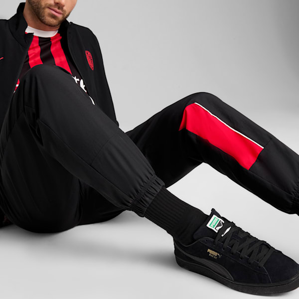 Pants holgado AC Milan ftblARCHIVE para hombre, PUMA Black-For All Time Red, large-MEX