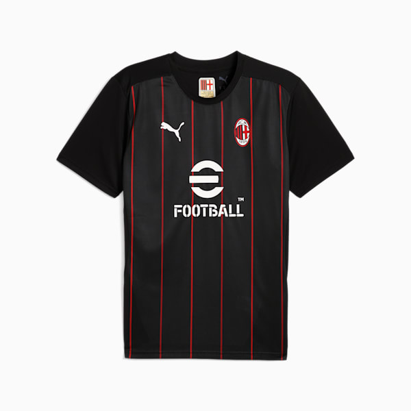 Camiseta prepartido del AC Milan para hombre, PUMA Black-For All Time Red, large-ARG