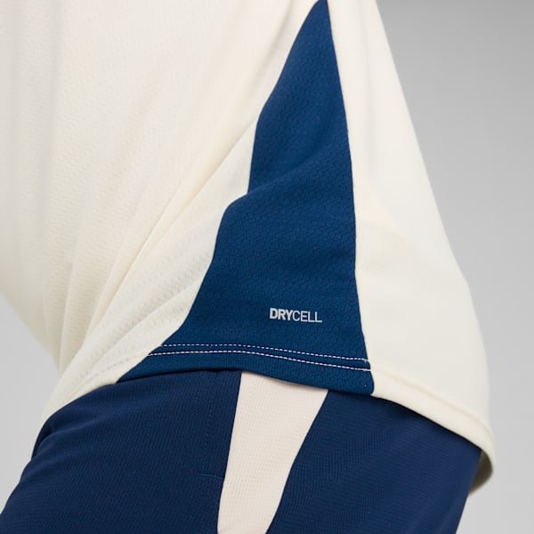 Buzo para entrenar con cierre de un cuarto para hombre de Portugal, Sugared Almond-Persian Blue, large-ARG