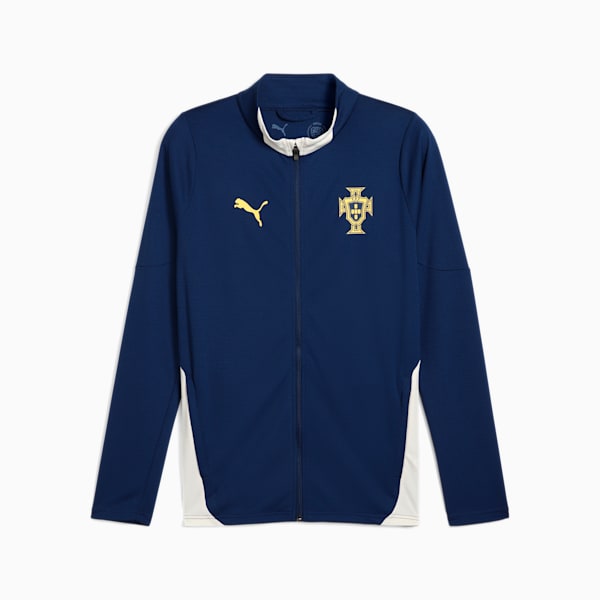 Portugal Training Jacket Men, Persian Blue-Sugared Almond, large-ZAF