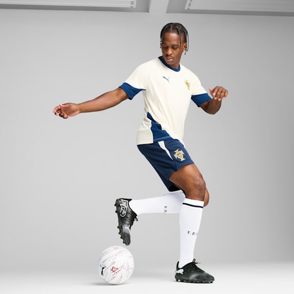 Portugal Training Shorts Men, Persian Blue-Sugared Almond, large-ZAF