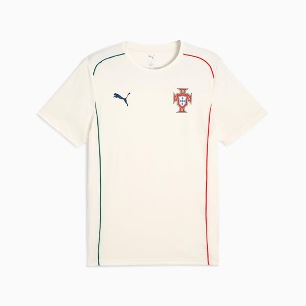 Camiseta Portugal Casuals para hombre, Sugared Almond-Persian Blue, large-ARG
