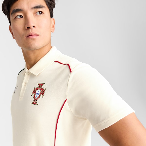 Portugal Casuals Polo Men, Sugared Almond-Persian Blue, large-ZAF