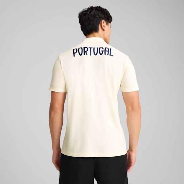 Portugal Casuals Polo Men, Sugared Almond-Persian Blue, large-ZAF