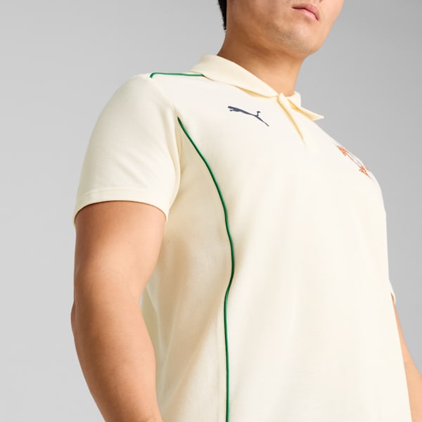 Portugal Casuals Polo Men, Sugared Almond-Persian Blue, large-ZAF