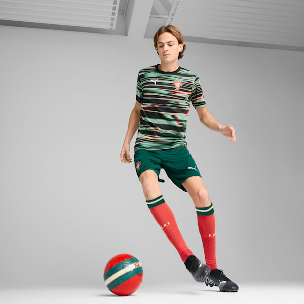 Portugal Pre-match Jersey Men, PUMA Black-PUMA White, large-ZAF