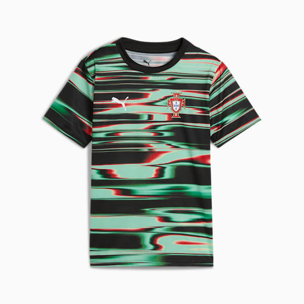 Portugal Pre-match Jersey Youth, PUMA Black-PUMA White, large-ZAF
