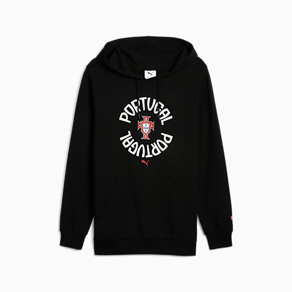 Buzo con capucha Portugal ftblNRGY para hombre, PUMA Black, large-ARG