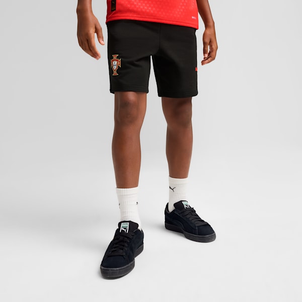 Portugal ftblNRGY Shorts Youth, PUMA Black, large-ZAF