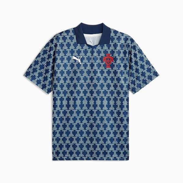 Camiseta Portugal ftblNRGY+ Retro para hombre, Persian Blue, large-ARG