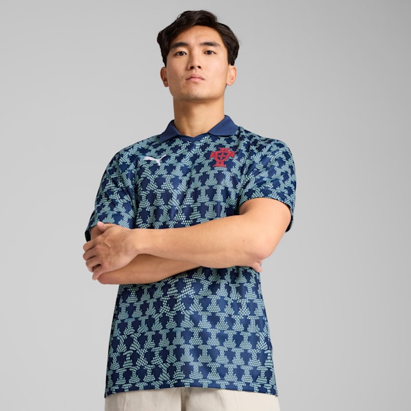 Portugal ftblNRGY+ Retro Jersey Men, Persian Blue, large-ZAF