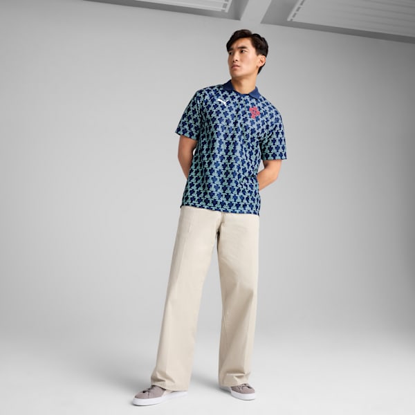 Camiseta Portugal ftblNRGY+ Retro para hombre, Persian Blue, large-ARG