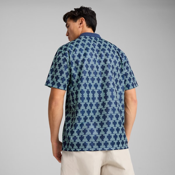 Portugal ftblNRGY+ Retro Jersey Men, Persian Blue, large-ZAF
