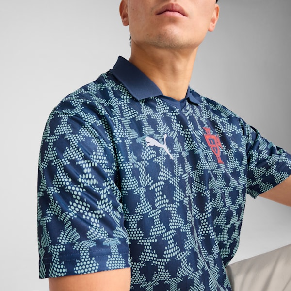 Portugal ftblNRGY+ Retro Jersey Men, Persian Blue, large-ZAF