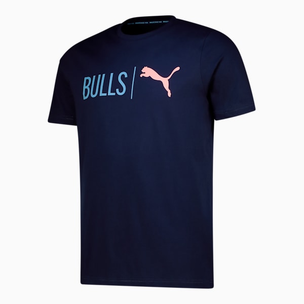 Bulls Culture Graphic Tee, PUMA Navy, large-ZAF