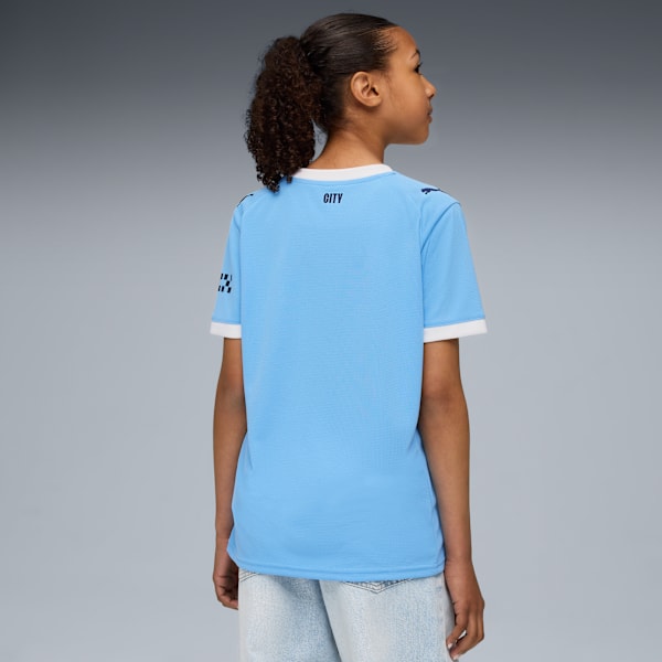 Manchester City 25/26 Home Jersey Youth, Team Light Blue-PUMA White, large-ZAF