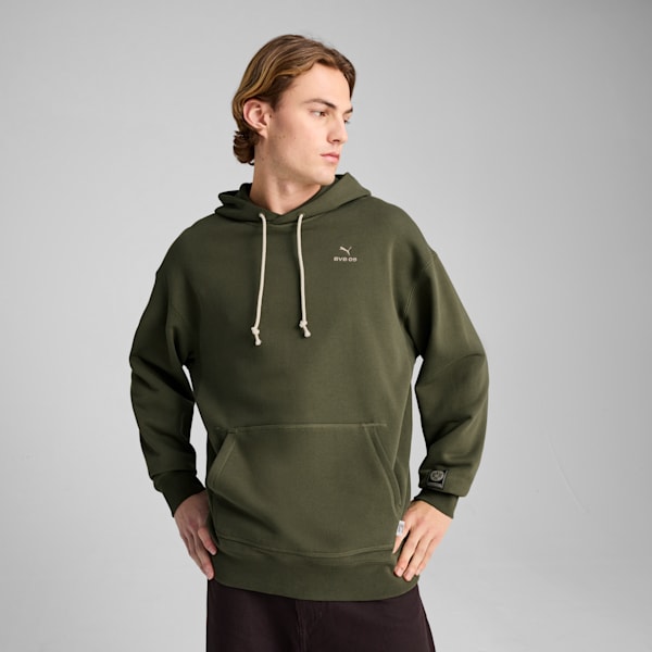 Buzo con capucha Borussia Dortmund MMQ para hombre, Green Moss, large-ARG