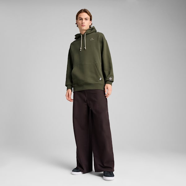 Buzo con capucha Borussia Dortmund MMQ para hombre, Green Moss, large-ARG