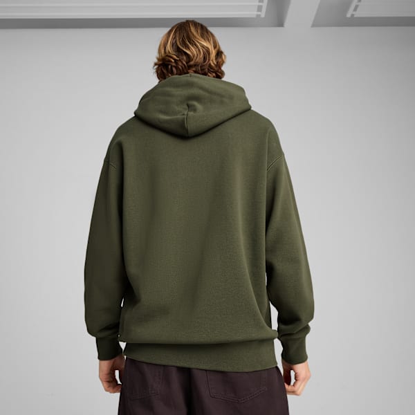 Borussia Dortmund MMQ Hoodie Men, Green Moss, large-ZAF
