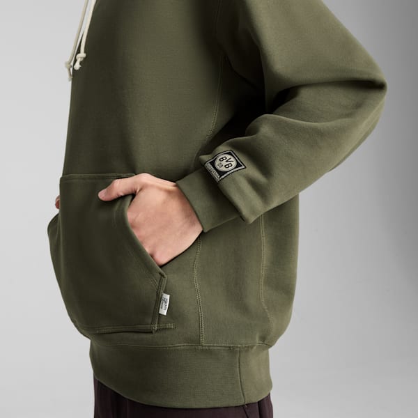 Buzo con capucha Borussia Dortmund MMQ para hombre, Green Moss, large-ARG