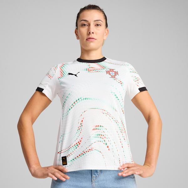 Portugal 2025 Away Jersey Women, PUMA White-PUMA Black, large-ZAF
