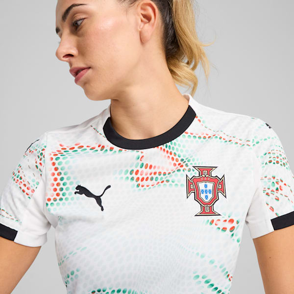 Portugal 2025 Away Jersey Women, PUMA White-PUMA Black, large-ZAF