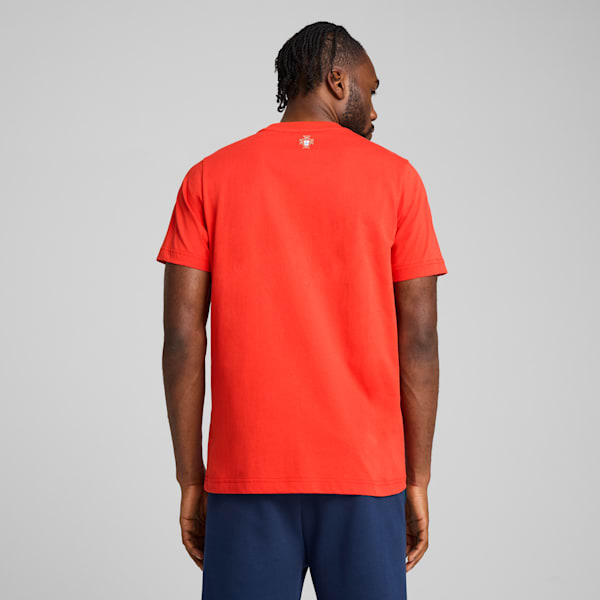 Portugal ftblNRGY Tee Men, Sport Red-PUMA White, large-ZAF