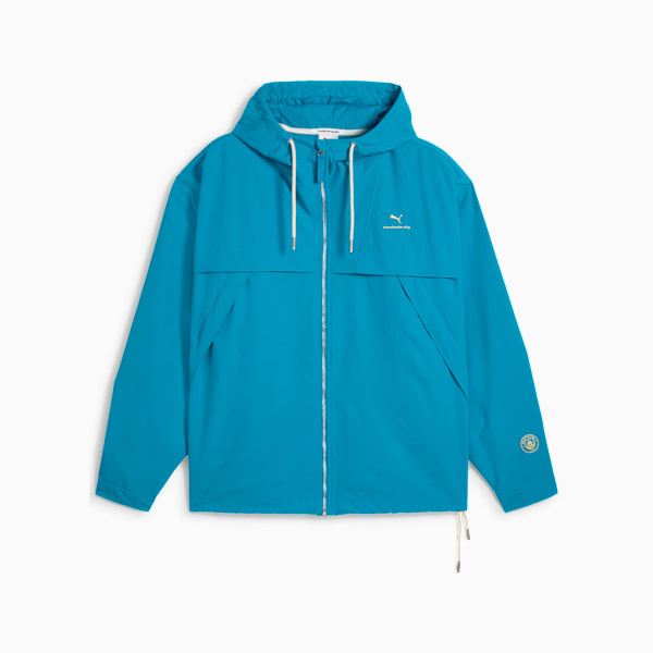 Campera del Manchester City MMQ para hombre, Tropical Blue-Pale Lemon, large-ARG
