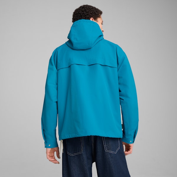 Campera del Manchester City MMQ para hombre, Tropical Blue-Pale Lemon, large-ARG