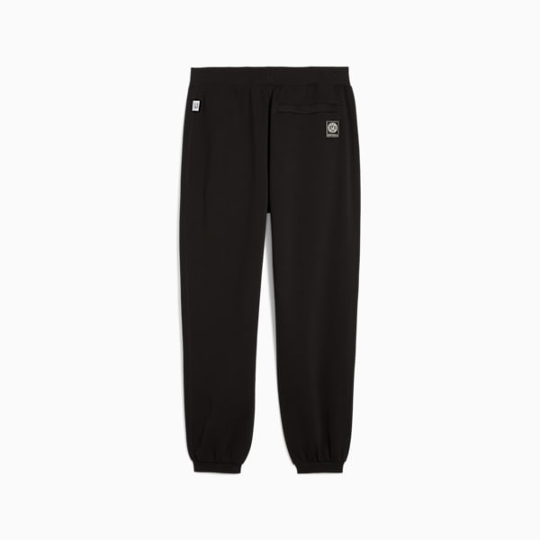 Pantalón del Borussia Dortmund MMQ T7 para hombre, PUMA Black-Granola, large-ARG