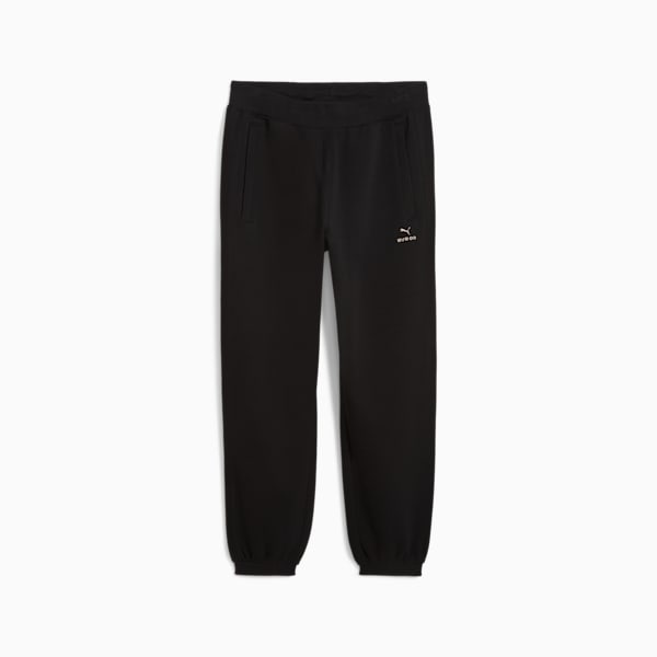 Pantalón del Borussia Dortmund MMQ T7 para hombre, PUMA Black-Granola, large-ARG