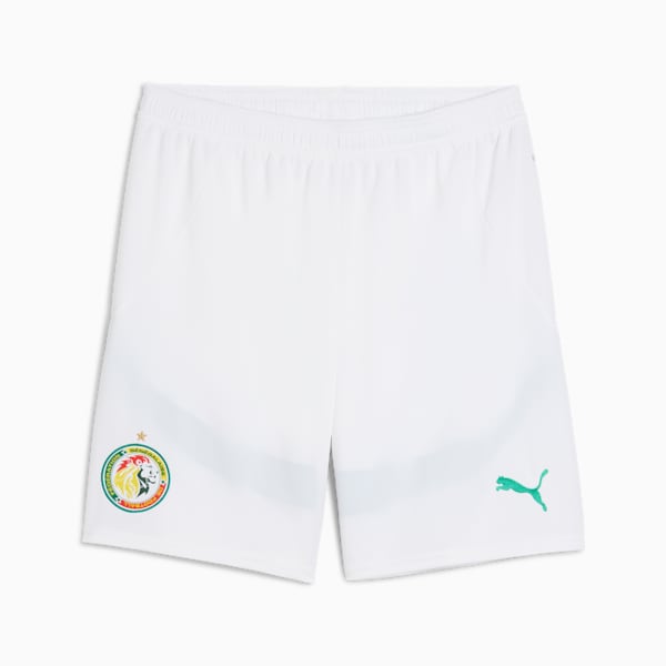 Shorts Senegal 2025 para hombre, PUMA White-Sport Green, large-ARG