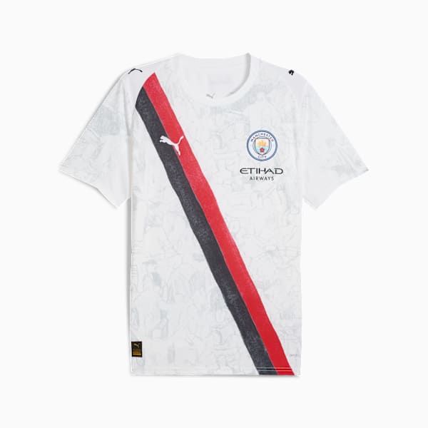 KIDSUPER x MANCHESTER CITY Jersey Men, PUMA White-PUMA Black, large-ZAF
