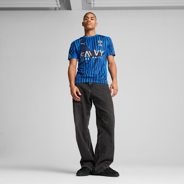 Jersey KIDSUPER x AL-HILAL SFC para hombre, Blue Intense-Club Navy, large-MEX