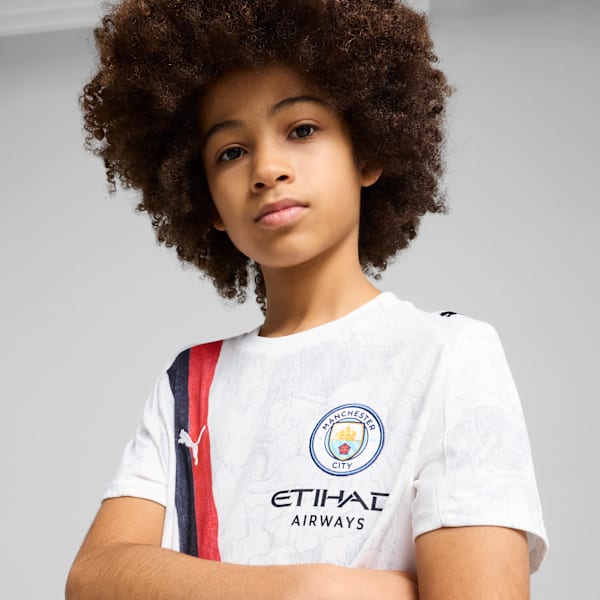 KIDSUPER x MANCHESTER CITY Jersey Youth, PUMA White-PUMA Black, large-ZAF