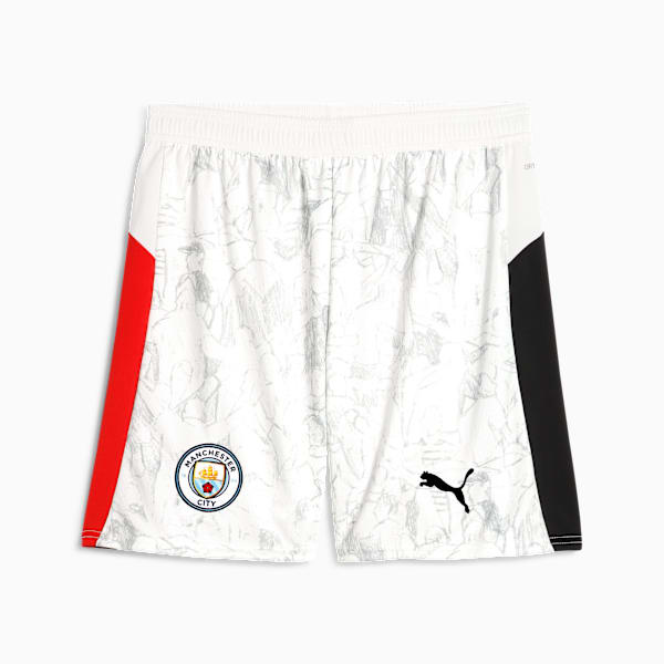 Shorts KID SUPER x MANCHESTER CITY para hombre, PUMA White-PUMA Black, large-ARG