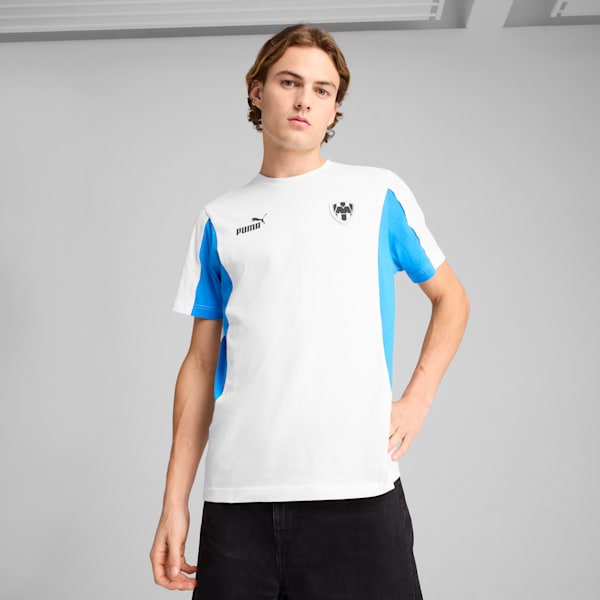 Playera Hombre Monterrey ftblCULTURE para hombre, PUMA White-Ignite Blue, large-MEX