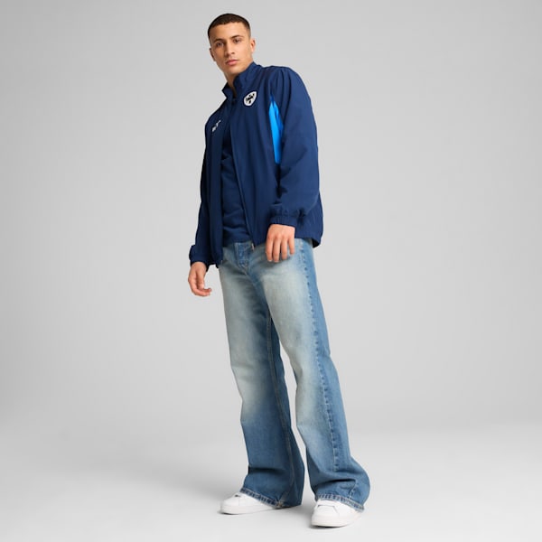 Chamarra C.F. Monterrey ftblARCHIVE para hombre, Persian Blue-Ignite Blue, large-MEX