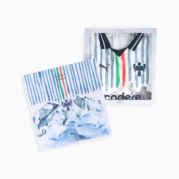 Jersey authentic KIDSUPER x CF MONTERREY para hombre con caja, PUMA White-Deep Navy, large-MEX